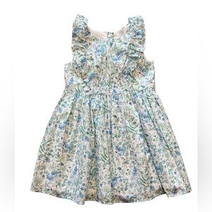 Girls Flutter Sleeve Dress